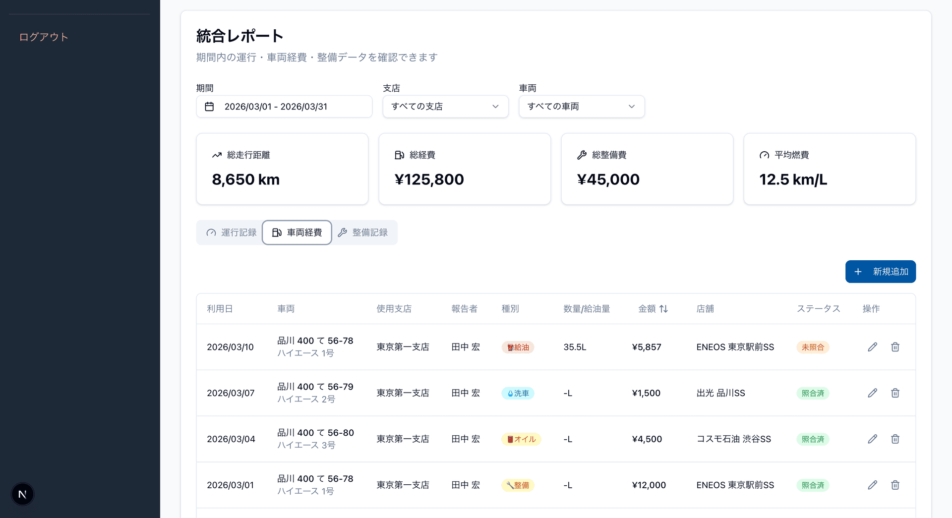 Card Auto Reconciliation